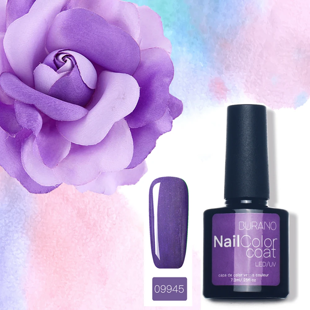 BURANO Newest Color UV Nail Gel Polish DIY Nail Art Salon UV Gel Polish