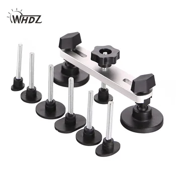 

WHDZ Paintless Dent Repair Tools 7 PCS glue tabs Pulling Bridge Mats Threaded Rod New Design Dent Removal Hand Tool Set