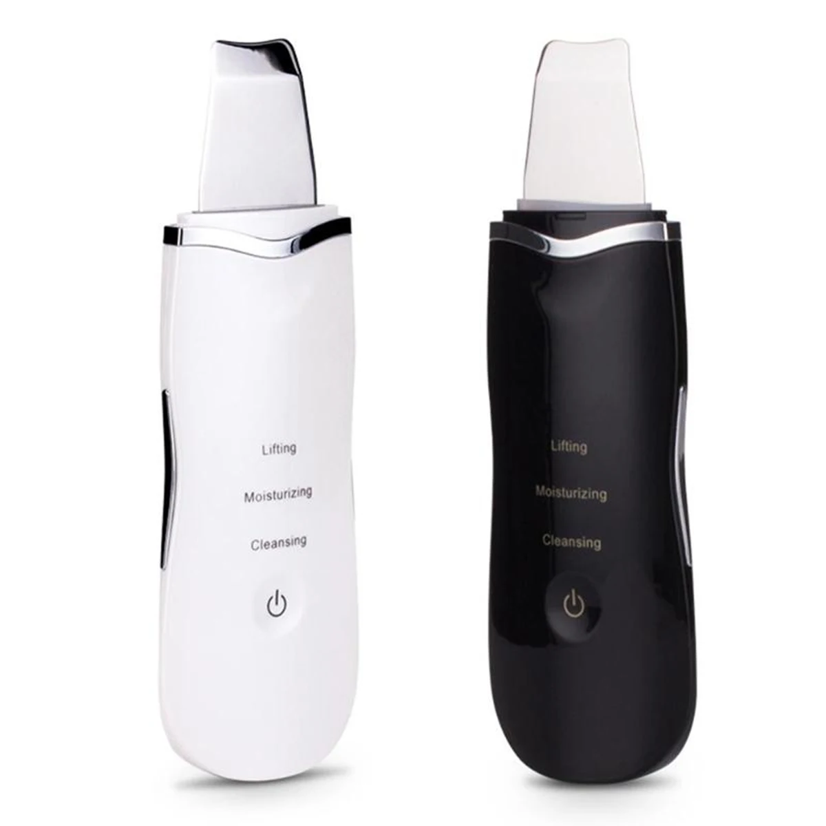 

Ultrasonic Ion Deep Cleaning Skin Scrubber Facial Pore Cleaner Blackhead Remover USB Rechargeable Peeling Shovel Face Lifting