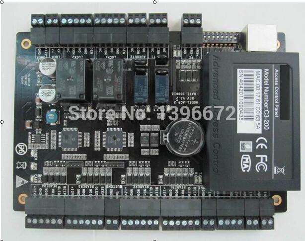 ZK C3 200 2 Doors Access Control Panel ZK Door Access Control System