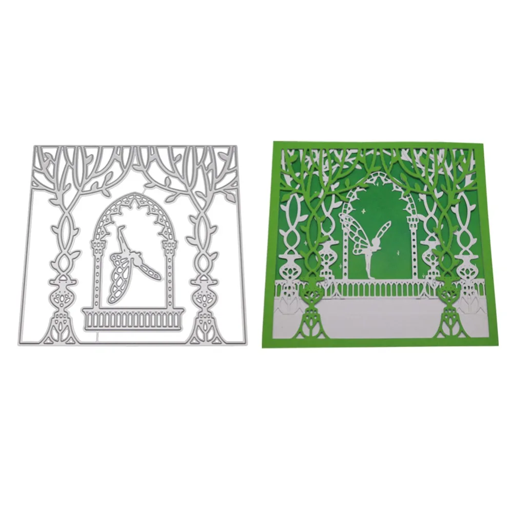 

Irregular Flower frame Metal Cutting dies Stencils For DIY Scrapbooking Embossing Paper Card Photo Album Making Craft Dies Cuts