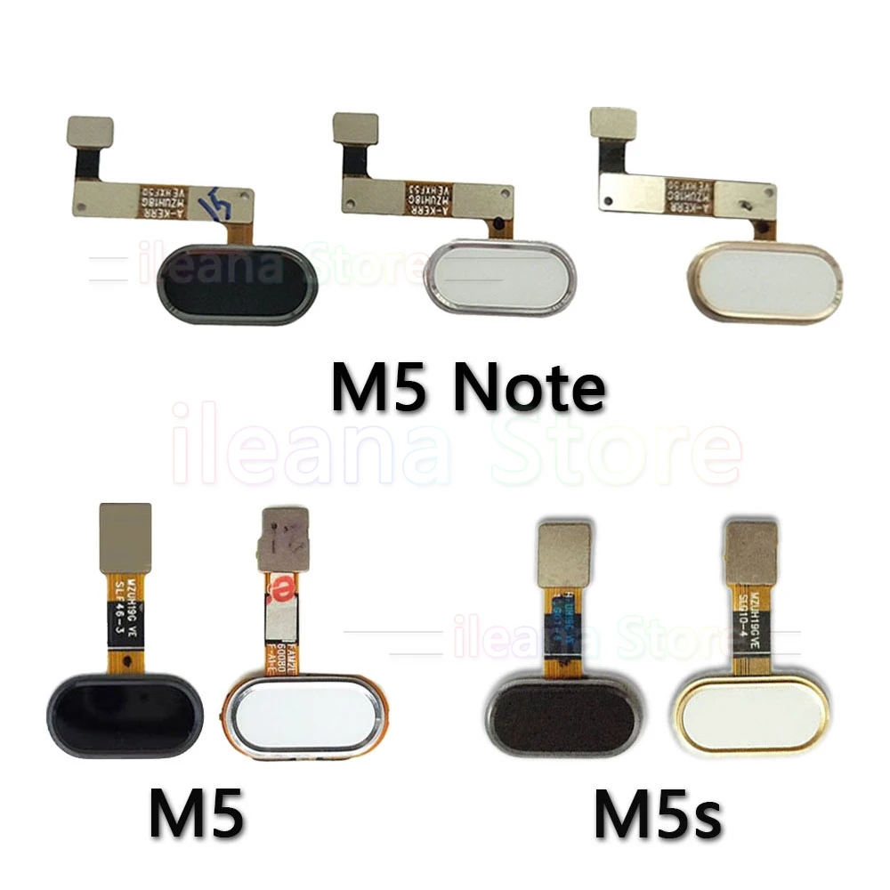 

Home Back Key Button Touch ID Fingerprint Sensor Flex Cable For Meizu M5 Note M5s Phone Parts