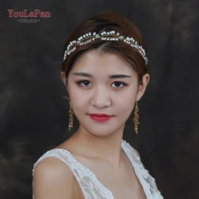 YouLaPan HP115 Женские аксессуары свадебные аксессуары для волос; свадебные головные уборы с жемчугом украшения для волос невесты свадьбы