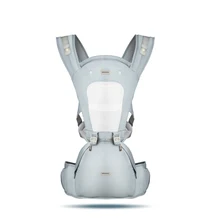 Новинка, 3 в 1, переноска-переноска для малышей, уникальная 3D сетчатая воздушная панель с сидением на бедре, эргономичная, 6 позитонов, дышащая сетка, 360 градусов