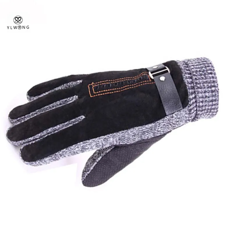 mens winter gloves black 200 