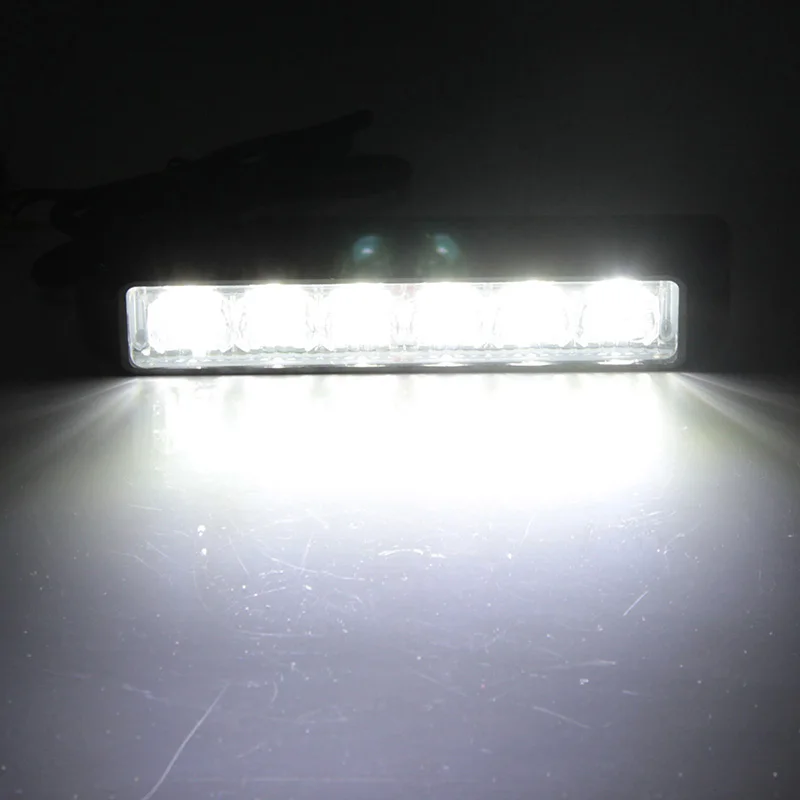  LED Strobe lamp LED Ambulance Police light Car Truck Flashing Firemen Lights 12V led Warning light 6leds white amber yellow red blue Led Strobe Emergency Warning Light Amber Red Police Flashing Lightbar Gr (7)