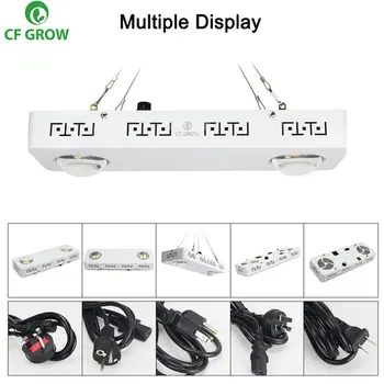 

CREE CXB3590 200W COB LED Grow Light Full Spectrum Dimmable 26000LM = HPS 400W Growing Lamp Indoor Plant Growth Panel Lighting