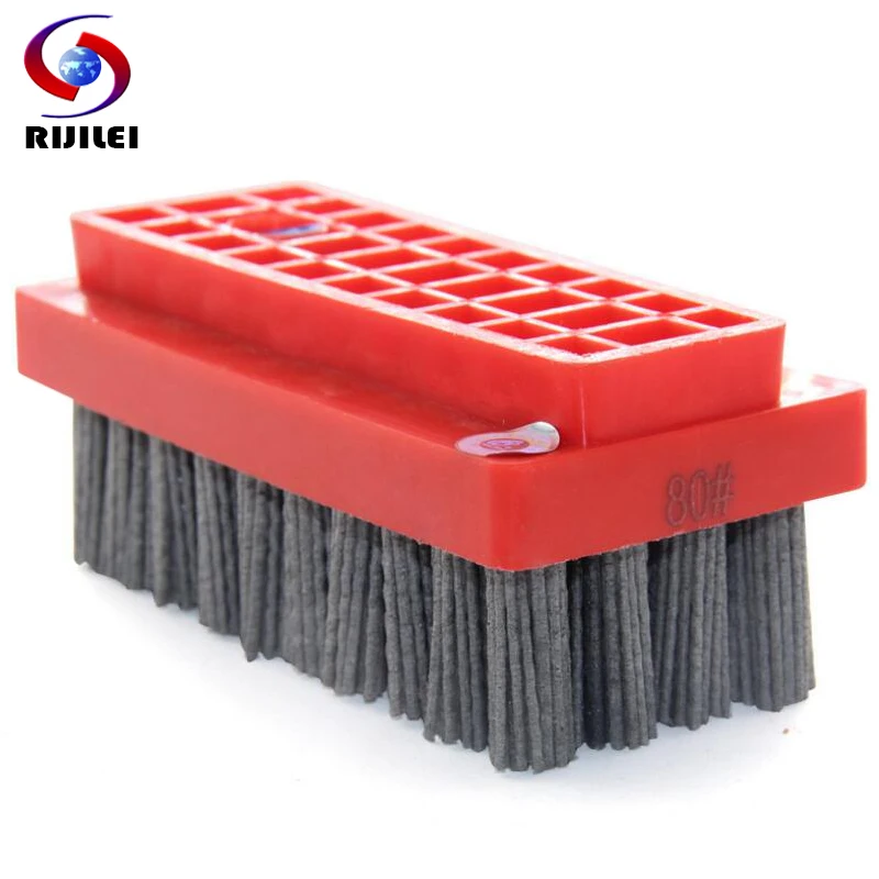 RIJILEI 10PCS/Set Fickert Abrasive Brush Diamond Antique Abrasive Brush for stone finishing Matte Polishing Brush Cleaning YG06 RIJILEI 10PCS/Set Fickert Abrasive Brush Diamond Antique Abrasive Brush for stone finishing Matte Polishing Brush Cleaning YG06