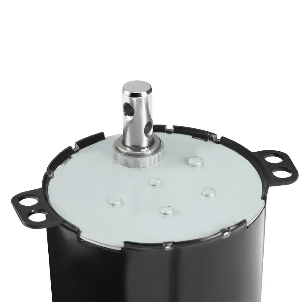 

uxcell AC 110V 50Hz 6W 4RPM Synchronous Motor Output Speed Reduction Geared Box AC Motor Accessories Electrical Equipment Suppl