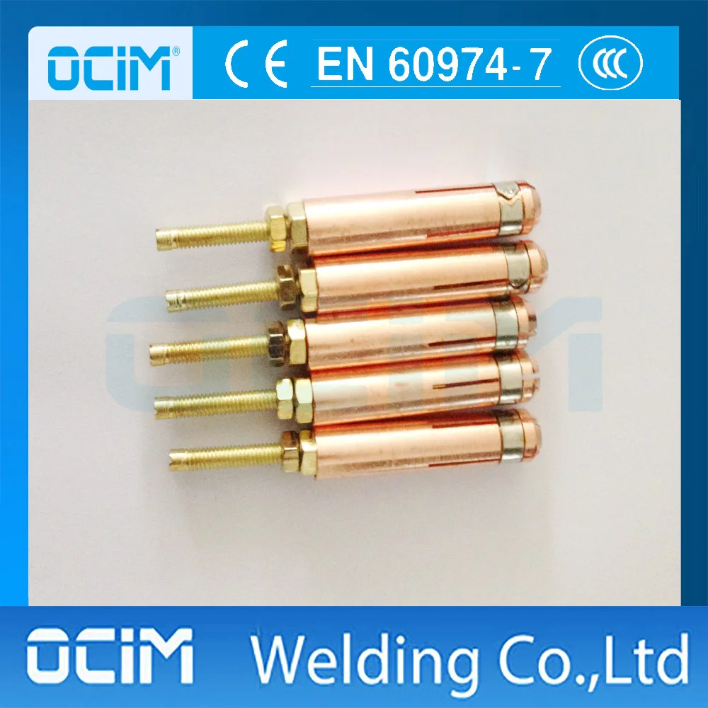 

10PCS M3 M4 M5 M6 M8 Stud Chuck Welding Torch Parts