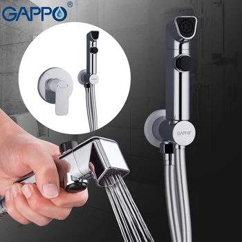 

GAPPO White Bidets bathroom toilet muslim shower bidet tap hygienic shower wall mount shattafs faucets