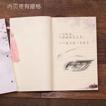 

1pcs The classical book notes of antiquity bound notebook diary creative retro stationery student gift wholesale