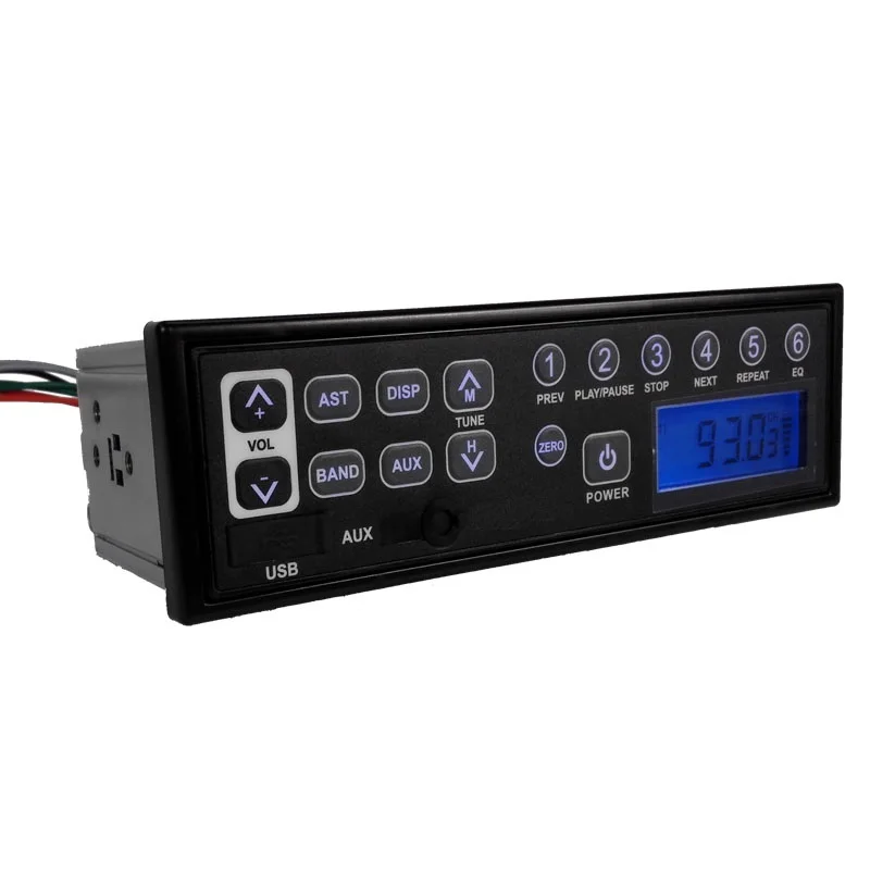 HIDAKA M103 FM Автомагнитола с USB AUX-IN светодиодный для Hitachi Komatsu Kobelco Takeuchi Sumitomo экскаватор 1 Din 12v часы реального времени