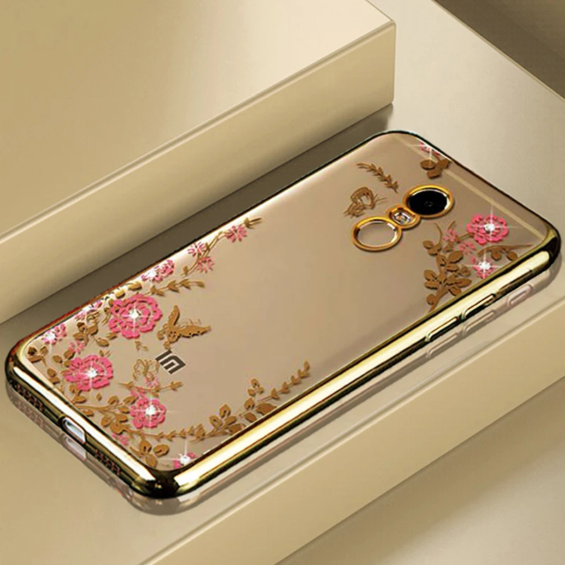 YonLinTan coque чехол для xiaomi redmi note 4x 4 x прозрачный розовый 3d чехлы телефонов мягкий