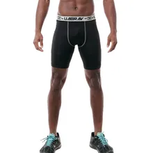 Штаны для пробежек компрессионные колготки мужские спортивные Леггинсы для фитнеса шорты короткие брюки для бодибилдинга тренировочные брюки для спортзала