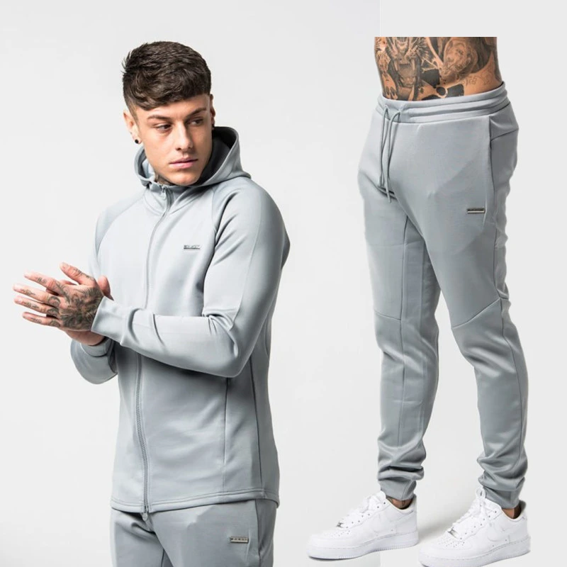 Men Suit Fitness Sportswear-9