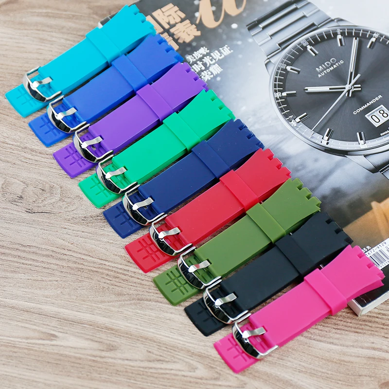 

Watch accessories for Swatch strap silicone strap FOR SWATCH TOUCH surb100surw100 men's ladies strap