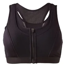 Женский бесшовный спортивный бюстгальтер на молнии, Проницаемый спортивный жилет с сеткой, высококачественное нижнее белье, майка для бега в тренажерном зале, нижнее белье, спортивный бюстгальтер, Новинка