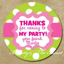 Персонализированные зеленый подарок наклейки на заказ вечерние сувенирные бирки на сумку подарочные бирки на день рождения украшения Детские вечерние Подарочная коробка конфет