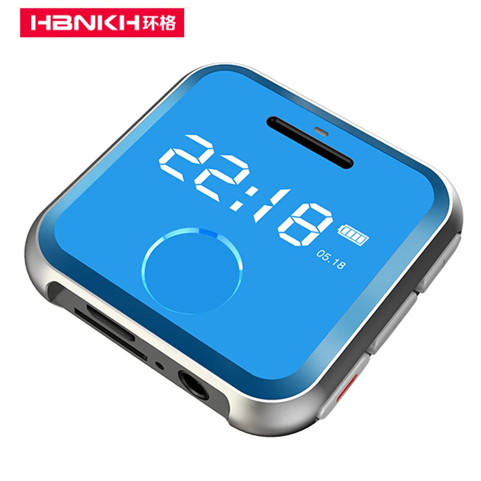 HBNKH H R300 0 9 &quotэкран мини металлический MP3 плеер 32 Гб музыкальные плееры начального