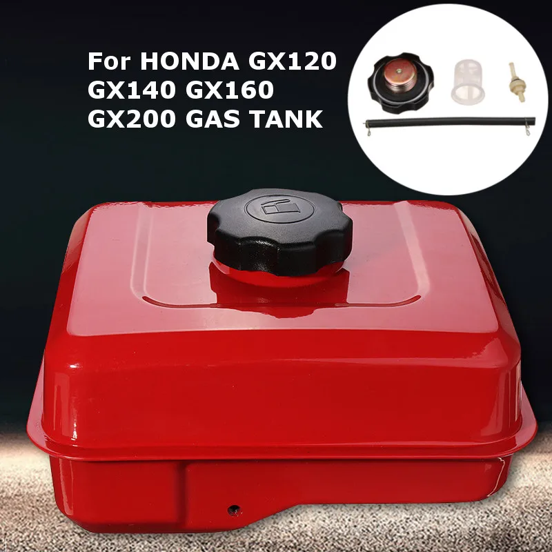 Горячая газовый топливный бак колпак двигателя фильтр для Honda GX160 GX200 GX220 5.5HP 6.5hp