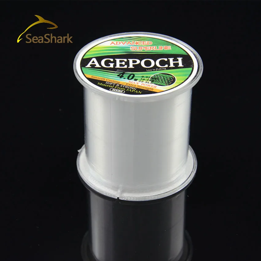 

SEA SHARK Extreme Strong Monofilament Nylon Fishing Line 500m Carp Fishing Wire Cable Japan Line 8-25lb Strong Quality