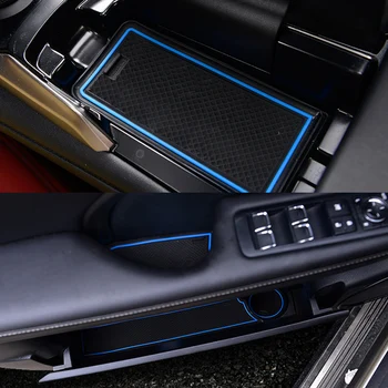 

For Lexus RX 2016 2017 2018 AL20 Anti-Slip Rubber Cup Cushion Door Mat 21pcs/set RX200t RX450h Accessories Car Styling Sticker