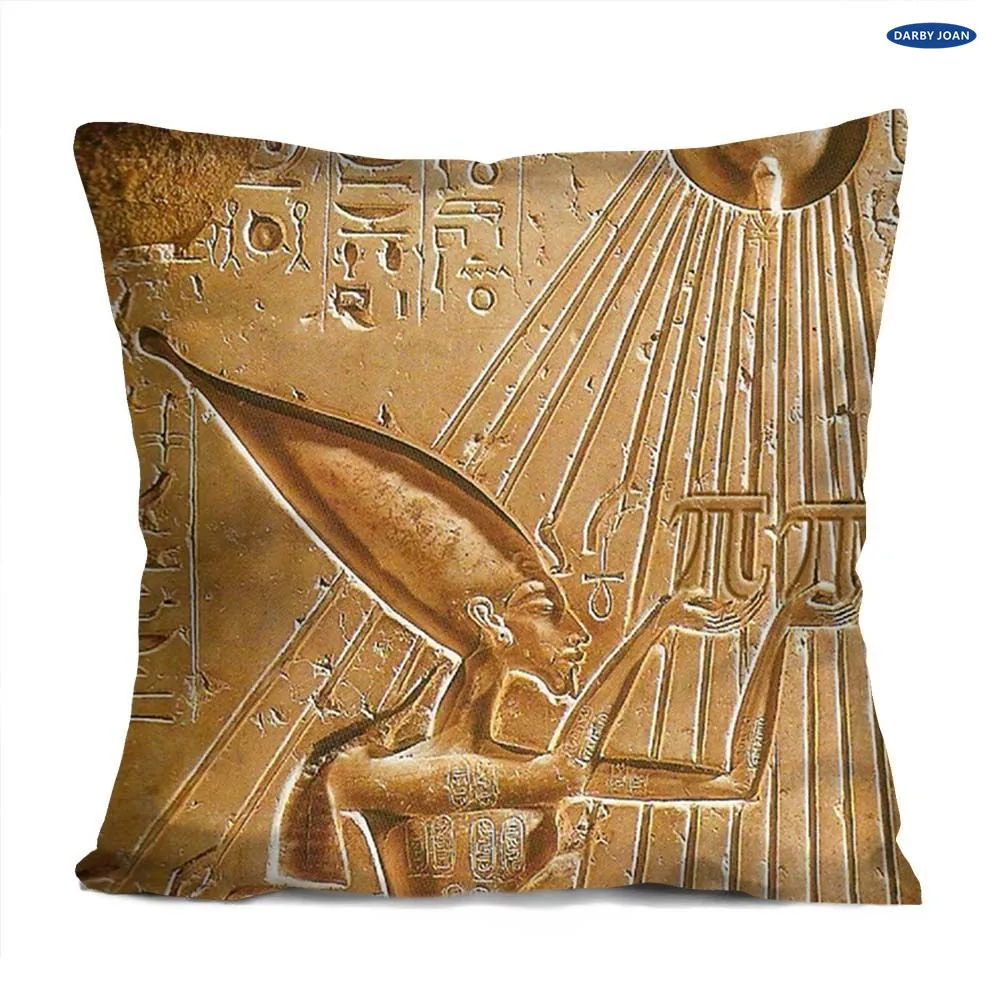 Наволочка с изображением египетского символа, наволочка для подушки 1" 16" 1" 20" 2", Наволочка на молнии для дома
