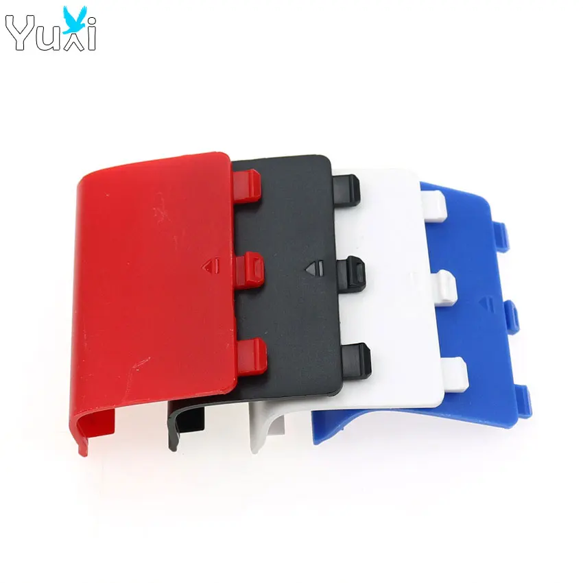 

YuXi 4pcs Black White Blue Red Battery Shell Lid Back Case Cover Door Replacement For XBox One Wireless Controller