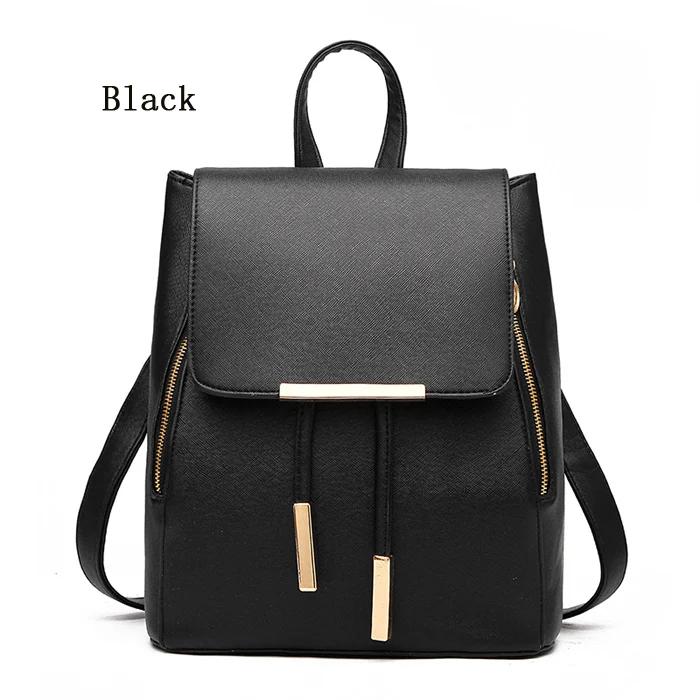 black backpack bag