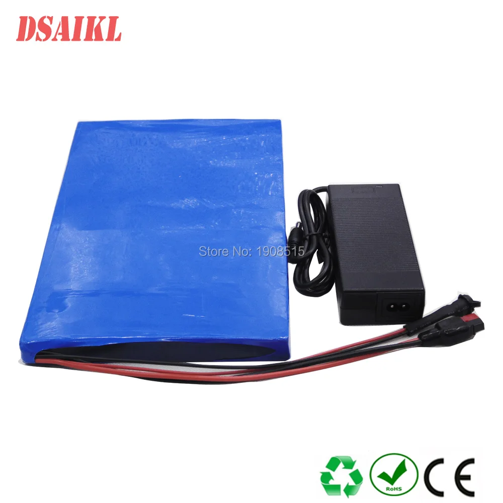 

Thin size 36V 250W 500W customized lithium battery pack 36V 10Ah 11Ah 12Ah 13Ah 14Ah escooter skateboard battery with charger