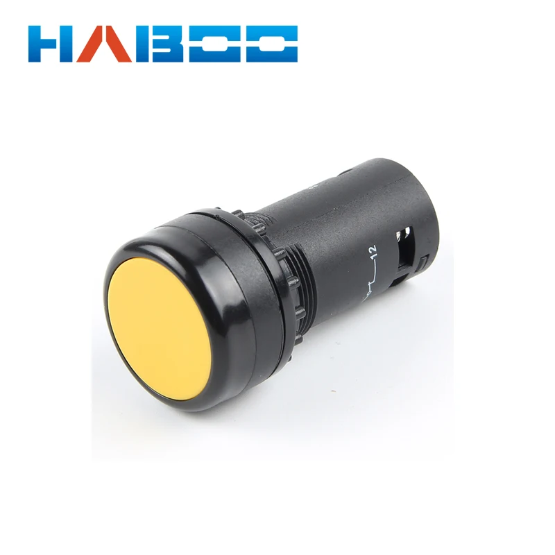 

2PCS PACKING push button switch 1NO+1NC on-off flat head electrical switch latching switch