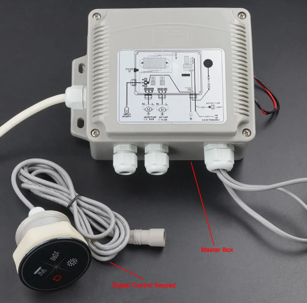 round keypad simple massage bathtub control system,whirlpool controller round keypad simple massage bathtub control system,whirlpool controller
