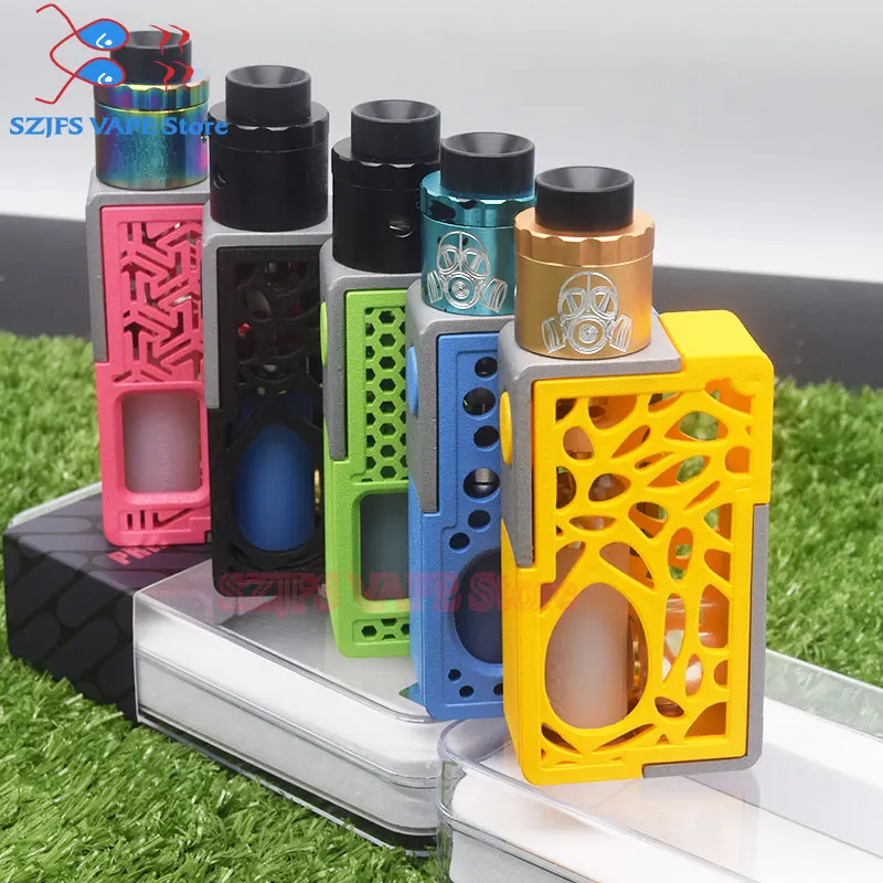 

Lightest Electronic Cigarettes Box Mod 510 Thread 25mm diameter18650 battery Vape vs Tesla WYE 85W Mod/Swell Mod/Luxe TC MOD