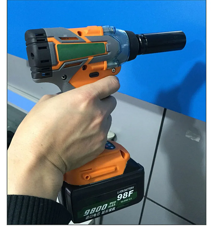 Brushless Cordless Rechargeable  Lithium Battery Car Electric Wrench-015