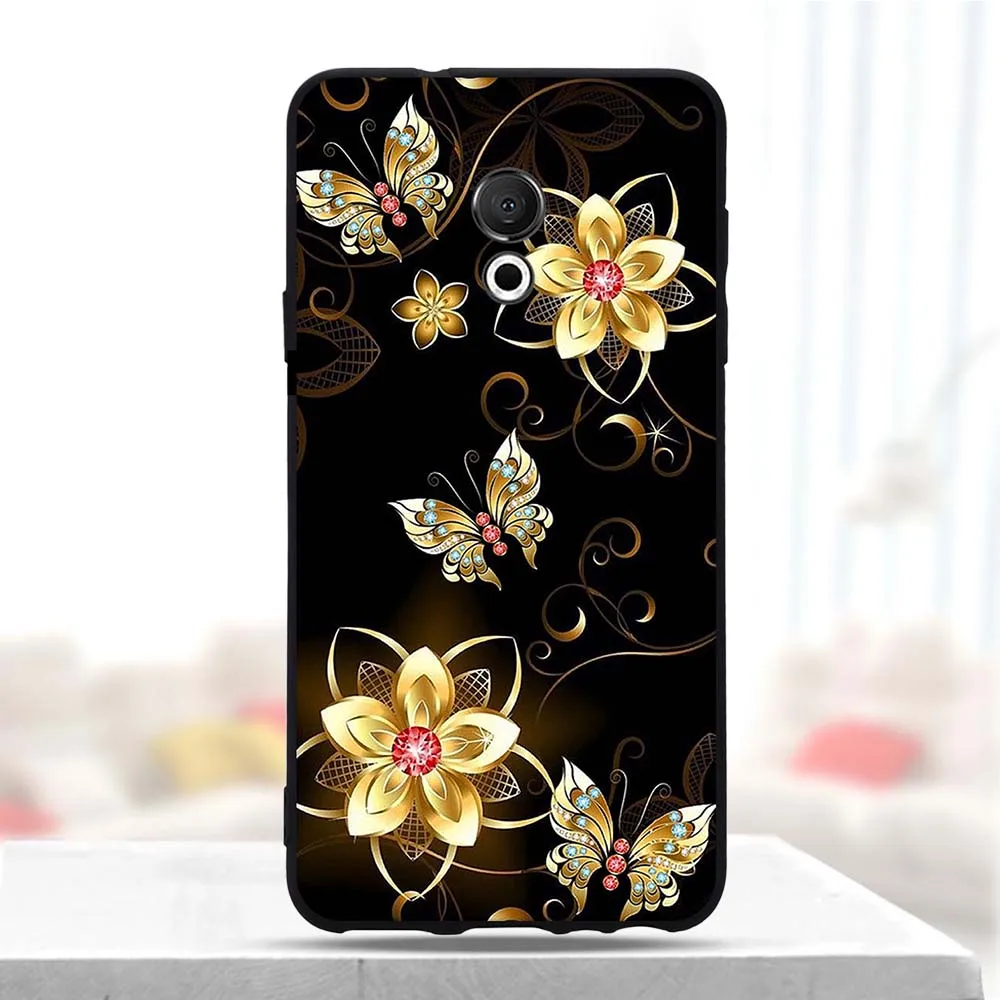 5 46 ''для Meizu 15 Lite чехол Мягкая силиконовая задняя накладка из ТПУ Обложка для M15