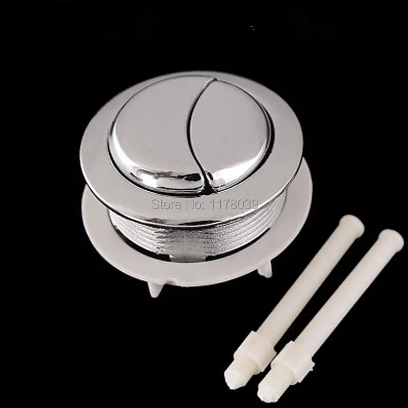 Inside diameter 48cm Round Toilet Flush dual push button,Suitable for Toilet water tank cover round hole 48-57mm,J17364