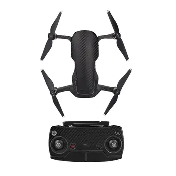 

black carbon fiber waterproof PVC Decal Skin Sticker For DJI MAVIC Air Drone body protection film +remote Controllers cover
