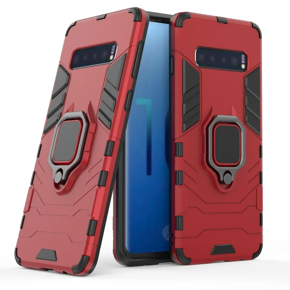 Для samsung Galaxy J4 J6 S8 S9 S10 PLus Prime чехол A7 A8 A9 2018 противоударный Прочный ПК