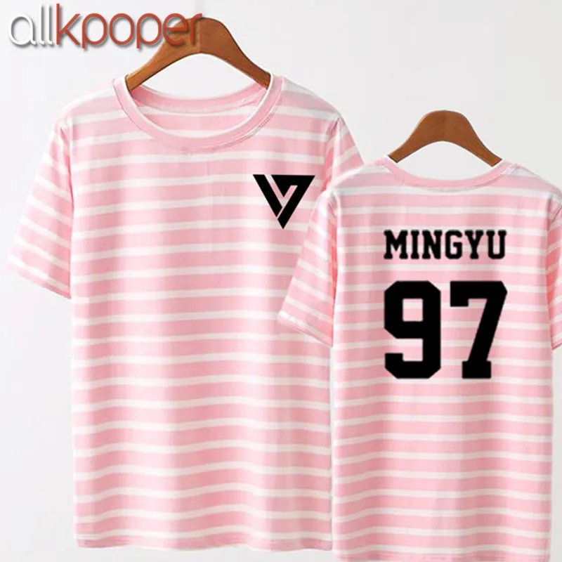 KPOP Exo Letra de Manga Corta Camiseta de Verano Impresa Cuello Redondo Tops Unisex Casual Loose Top Tees Baekhyun Sehun Chanyeol
