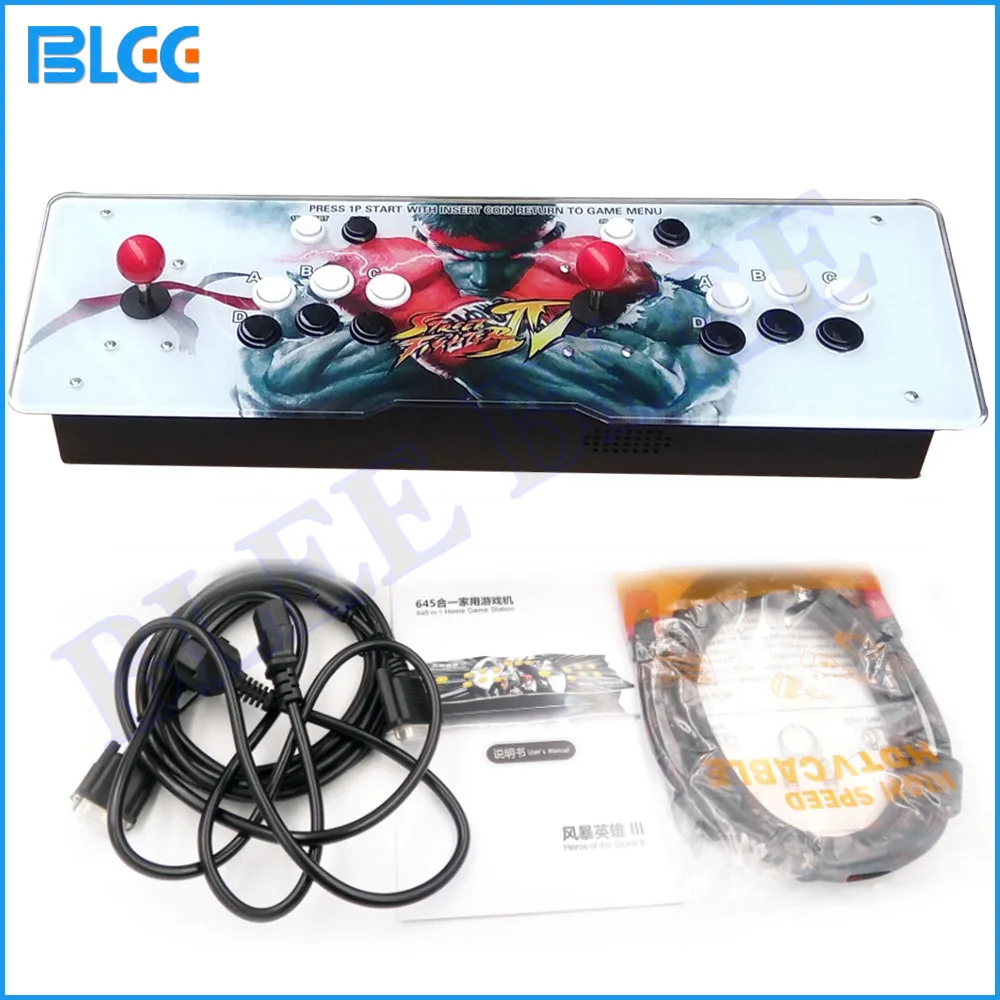 

999 in 1 / 815 in 1 / 1388 in 1 Retro Arcade Gaming Console 2 Players 1299 in 1 Fighting Joystick Button kit HDMI VGA Output