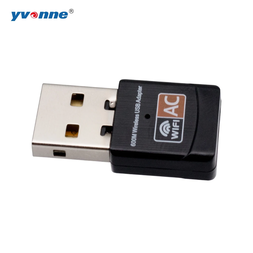 Беспроводной USB WiFi адаптер 600 Мбит Антенна ПК сетевой карты Dual Band 2,4+ 5,8 ГГц usb Lan Ethernet приемник 802.11ac