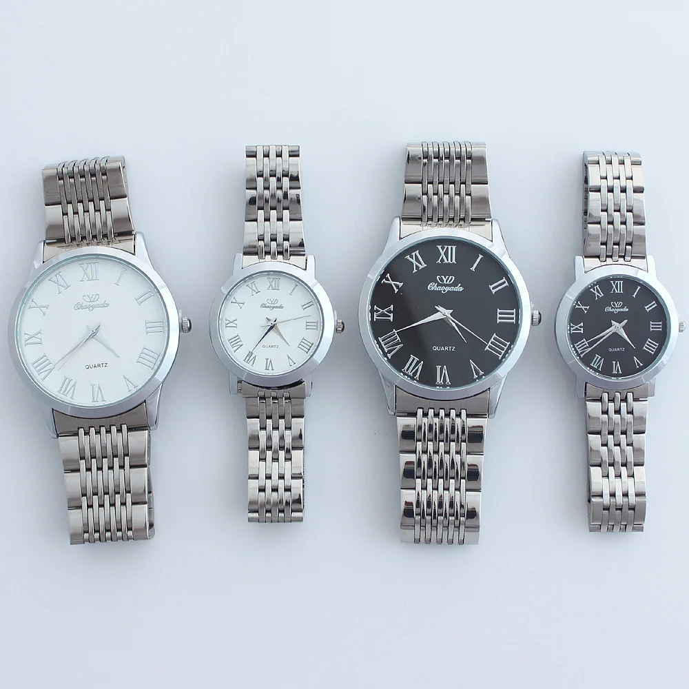 

Fashion Top Brand Luxury Quartz Women Watch Casual Men Quartz-watch Stainless Steel Clock Male Relogio Masculino Lovers Watch