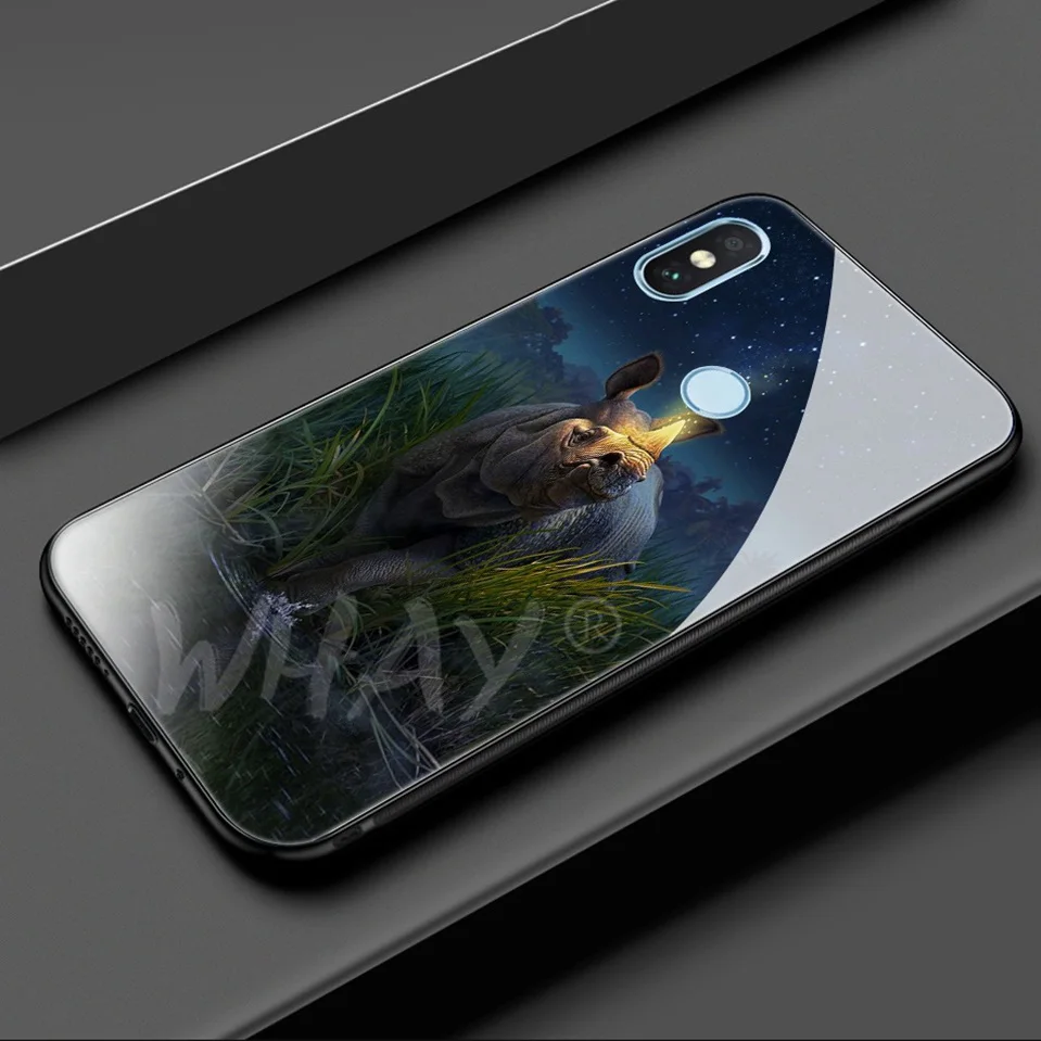 Tempered Glass Case For Xiaomi Redmi Note 5 Pro 4X Coque Silicone Luxury Back Cover Case For Xiomi Xiaomi Mi A1 8 Redmi 5 Plus   (19)