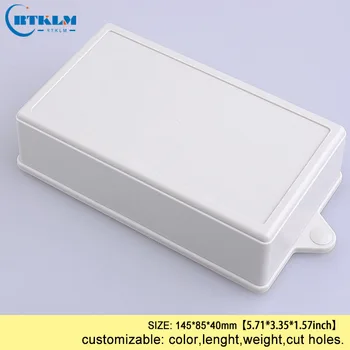 

Wall monuting plastic enclosure junction box abs plastic enclosure for electronic desktop project case DIY outlet 145*85*40mm