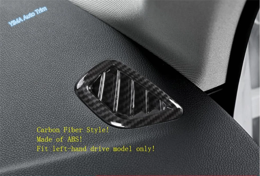 

Lapetus Auto Styling Front Inner Air AC Conditioning Outlet Vent Cover Trim 2 Pcs For BMW 5 Series G30 530I 2017 2018 2019 ABS