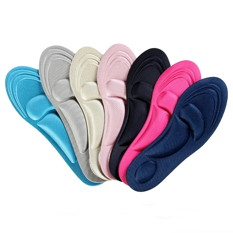 

1 pair 4D Sponge Soft Insole High Heel Shoe Pad Pain Relief Insert Cushion Pad for dropship