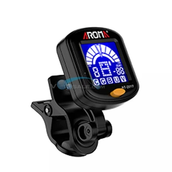 

Aroma AT-2017 Guitar Tuner Clip On Tuner For Chromatic/Guitar/Bass/Violin/Ukulele Guitar Accessories Guitar Parts -50~~+50 Cents