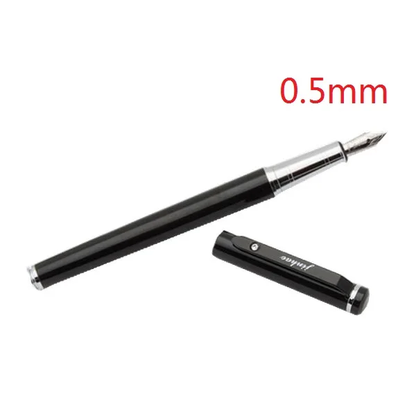 Высококачественная металлическая перьевая ручка Iraurita, чернильная ручка, перо 0,38 мм, 0,5 мм, ручка stilografica Canetas Jinhao Stylo plume Vulpen 03865