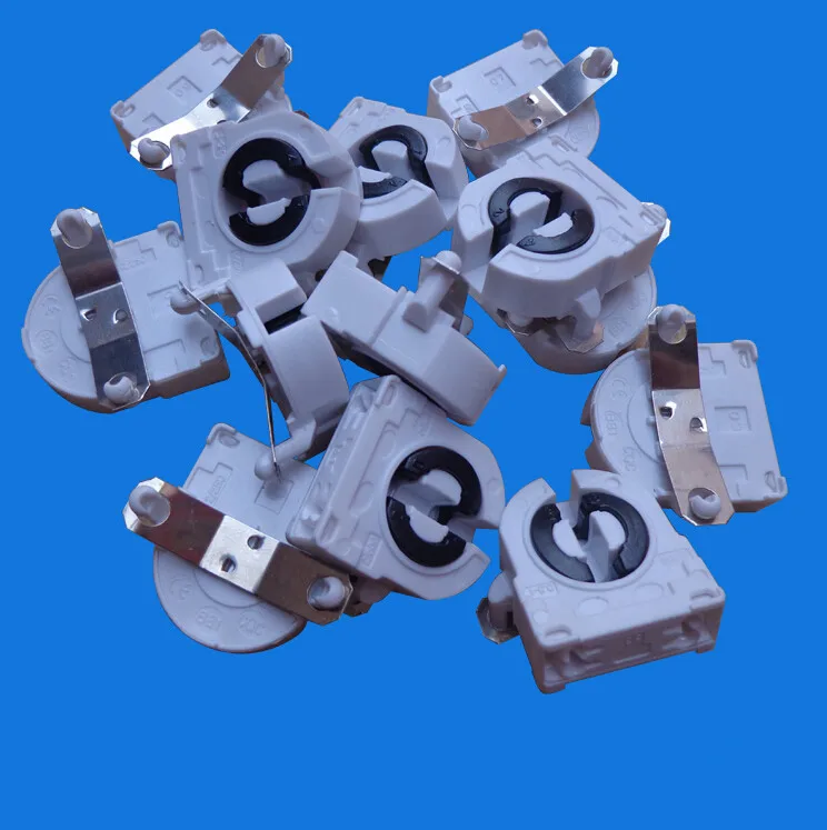 

2P Grille Lamp Base T8 Tube Fittings LED Lamp holder Socket 100PCS